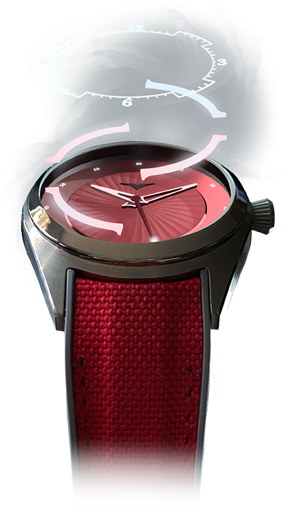 Nova Red Watch Detail